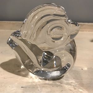 Handmade Crystal Bird Made In Sweden In Box